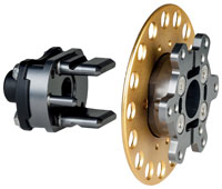 OMP 2-Blade Quick Release Steering Hub, Weld-On