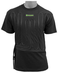 Paragon Water Cooled Shirt, Short Sleeve, Black Cotton