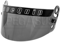 RaceQuip Pro Series Dark Smoke Helmet Shield