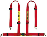 Sabelt Clubman 4-Point Harness, Snap-In with Pads