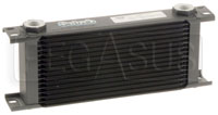 Setrab Series 6 Oil Cooler, 16 Row, M22 Ports