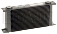 Setrab Series 6 Oil Cooler, 19 Row, M22 Ports