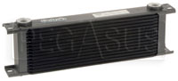 Setrab Series 9 Oil Cooler, 15 Row, M22 Ports