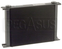 Setrab Series 9 Oil Cooler, 34 Row, M22 Ports