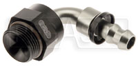 Setrab M22 to 6AN Pushlock Hose Barb, 90 Degree