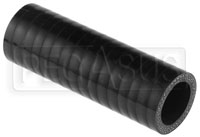 Black Silicone Hose Coupler, 1 1/8 inch ID, 4 inch Length