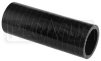 Black Silicone Hose Coupler, 1 1/4 inch ID, 4 inch Length
