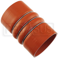 Orange Silicone 500F CAC Hose, 3.50" ID, 6" Length