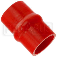 Red Silicone Hump Hose, 2 1/4 inch ID