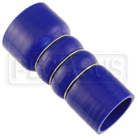 Blue Silicone 350F CAC Reducer Hose, 2.50 x 2.00" ID, 6" L