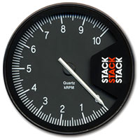 Stack Series ST430 Professional Tachometer, 5"