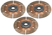 Tilton 5.5" OT-3 Triple Clutch Disc Set, 1-5/32 x 26 Spline