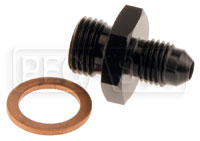 Tilton Straight 4AN Inlet Fitting, 77 / 78 Series MC