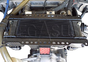 Setrab Series 6 Oil Cooler Installed