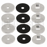 Tillett TBFIA Pegged Alloy Spacer Kit for Side-Mount Seats