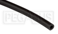 Black Silicone Vacuum Hose, 7mm (9/32") ID, sold per foot