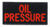Dash Badge Identification Plate (Oil Pressure)