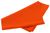Nomex Material, Orange, 60 inch wide (per linear foot)