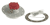 Fuel Safe 2.25" Straight Fill Valve w 1/4-Turn Cap, 4.75 BC