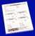 Note Pad for Tire Temperature Measurements