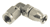Forged Stainless 90 degree 3AN Hose End for -3 PTFE Hose