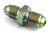 Male 10 x 1.0mm Metric Convex Seat to 3AN, Steel