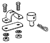 Bolt-Down Housing Clamp plus Cable Fitting
