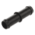 3/4 Straight Hose Joiner, Black Aluminum