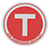 Transponder Location Decal, 3.75 inch diameter