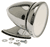 Reproduction Chrome Bullet Mirror, Flat Lens