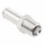 1/2 NPT  to 5/8 Hose Barb, Silver Aluminum, Straight