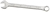 Beta 42AS7/16 Combination Wrench, Open and Offset, 7/16"