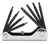 Beta Tools 97TX/G8 Set of 8 Folding Torx Keys, Black Oxide