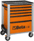 Beta C24S/6-O Roller Tool Cabinet, Orange - Ships Truck