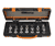 Beta Tools 1494/C14A Set of 14 Oil Drain Plug Sockets