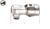 Beta Tools 616 Fixed Head for 16mm Torque Bars, 1/4" Drive