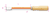 Beta Tools 1717D/150 Straight Single Edge Scraper, 150mm