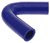 Blue Silicone Hose, 1" I.D. 135 degree Elbow, 4" Legs