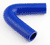 Blue Silicone Hose, 1 1/4" I.D. 135 degree Elbow, 4" Legs