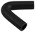 Black Silicone Hose, 1 1/4" I.D. 135 degree Elbow, 4" Legs