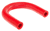 Red Silicone Hose, 1/2" I.D. 180 degree Elbow, 4" Legs