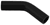 Black Silicone Hose, 1 3/8" I.D. 45 degree Elbow, 4" Legs