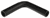 Black Silicone Hose, 7/8" I.D. 90 degree Elbow, 6" Legs