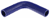 Blue Silicone Hose, 1 3/16" I.D. 90 degree Elbow, 6" Legs