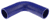 Blue Silicone Hose, 1 7/8" I.D. 90 degree Elbow, 6" Legs