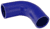 Blue Silicone Hose, 1 7/8" I.D. 90 degree Elbow, 4" Legs