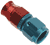 Fragola PTFE Aluminum 6AN Hose End, Straight