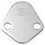 FORD Logo Fuel Pump Block-Off Plate, Chrome