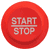 AiM PDM Keypad Button Start/Stop, Red