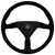MOMO Monte Carlo Alcantara Steering Wheel, Blk/Blk, 320mm